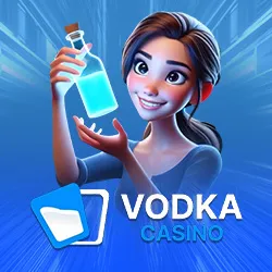 Casino Vodka мобильный логотип